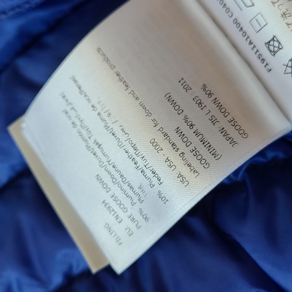 MONCLER Baby Blue Gaddy Puffer Jacket 3-6mo NWT - Picture 12 of 12